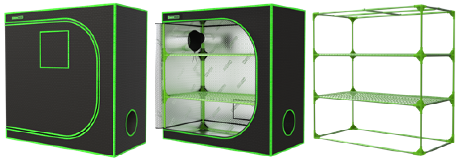 Montaje Dark Box Propagator Tower 120x60x120